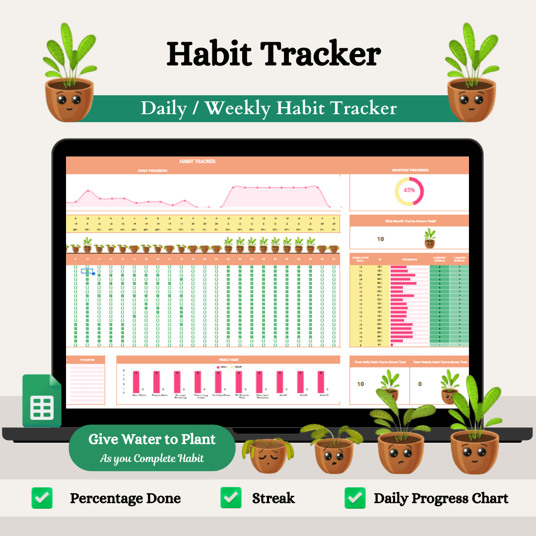 Monthly Habit Tracker