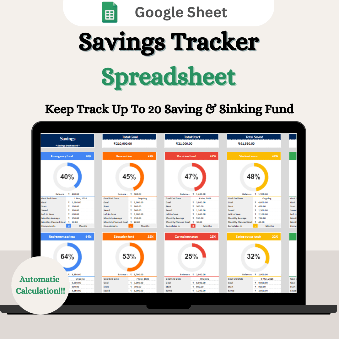 Savings Tracker
