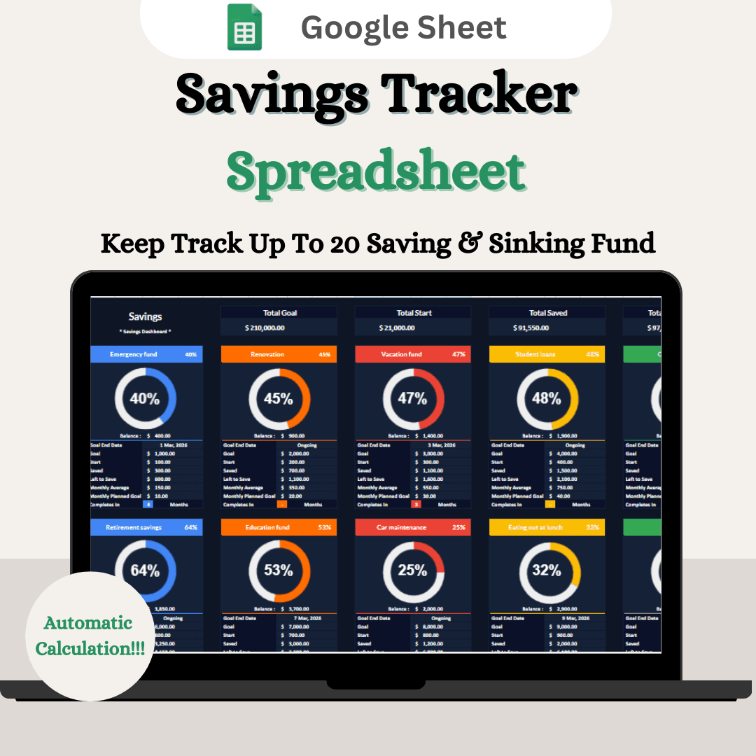 Savings Tracker